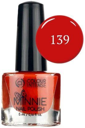 Лак для нігтів Colour Intense Minnie NP-16 №139 Red Poppy 5 мл CI NP-16 фото