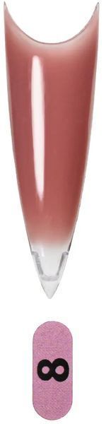 Полігель для нарощування YouPOSH Light Acryl Gel №08 Темний рожево-бежевий YP 9931 фото