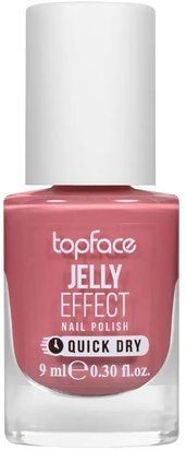 Лак для нігтів topface Jelly Effect PT110 35 Димчасто-рожевий PT110 фото