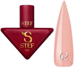 Камуфлююча база Steffani Cover Base 62 Персикова з шимером SCB09 фото