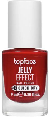 Лак для нігтів topface Jelly Effect PT110 42 Темний червоний PT110 фото