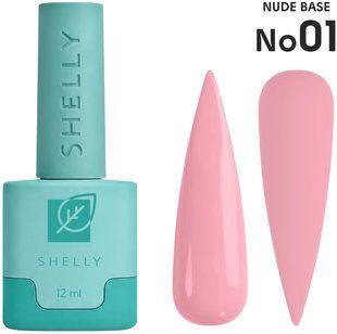 Камуфлююча база Shelly 01 Nude Base 12 мл 290121 фото