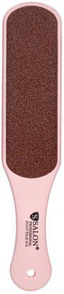 Тертка для п'ят двостороння Salon Professional 814 Рожева 814 фото