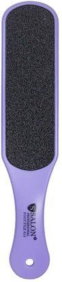 Тертка для п'ят двостороння Salon Professional 814 Фіолетова 814 фото
