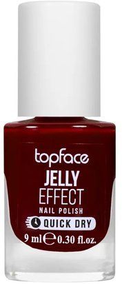 Лак для нігтів topface Jelly Effect PT110 70 Коричнево-вишневий PT110 фото