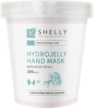 Гідрогелева маска для рук з пелюстками троянди Shelly 200 г 734978 фото
