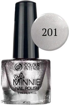 Лак для нігтів Colour Intense Minnie NP-16 №201 Shimmer Silver 5 мл CI NP-16 фото