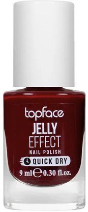 Лак для нігтів topface Jelly Effect PT110 43 Темний вишневий PT110 фото
