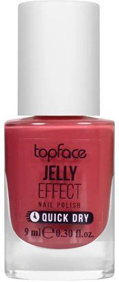 Лак для нігтів topface Jelly Effect PT110 45 Світлий вишневий PT110 фото