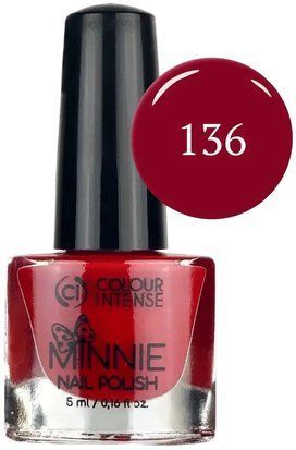 Лак для нігтів Colour Intense Minnie NP-16 №136 Red Velvet 5 мл CI NP-16 фото