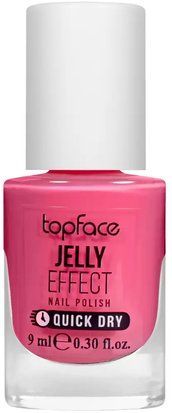 Лак для нігтів topface Jelly Effect PT110 21 Коралово-рожевий PT110 фото