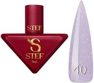 Камуфлююча база Steffani Cover Base 40 Світло-лілова з шиммером SCB09 фото